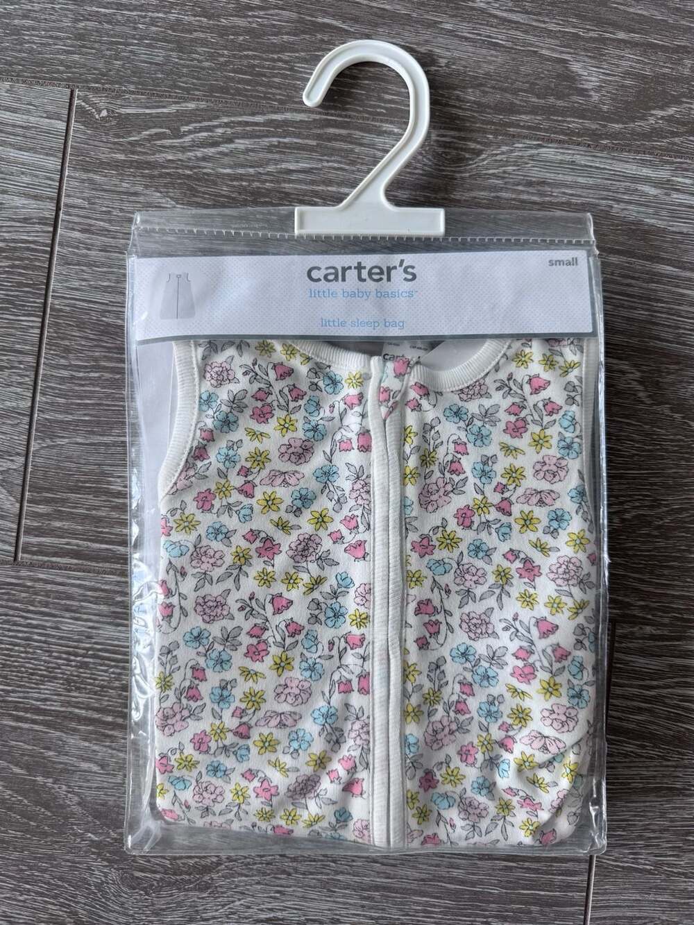 Carter's Little Sleep Bag Size Small Floral